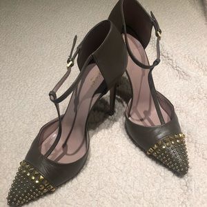Gucci studded heels